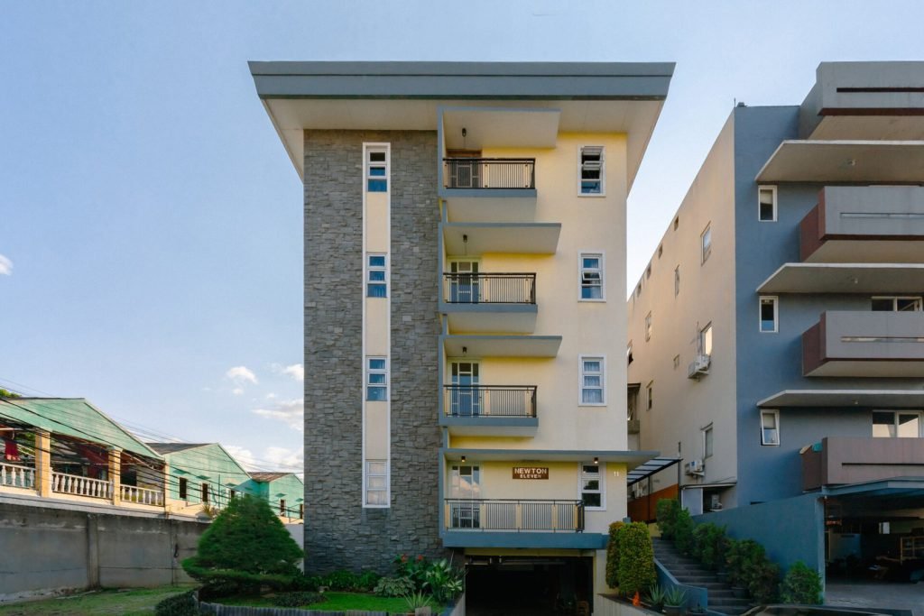 The Arcelon Stay building at Newton 11, Karawaci, seen from the street